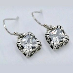 SILPADA Uptown Sterling Silver CZ Earrings